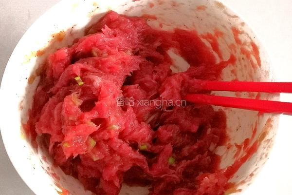 巨无霸牛肉汉堡的做法图解3
