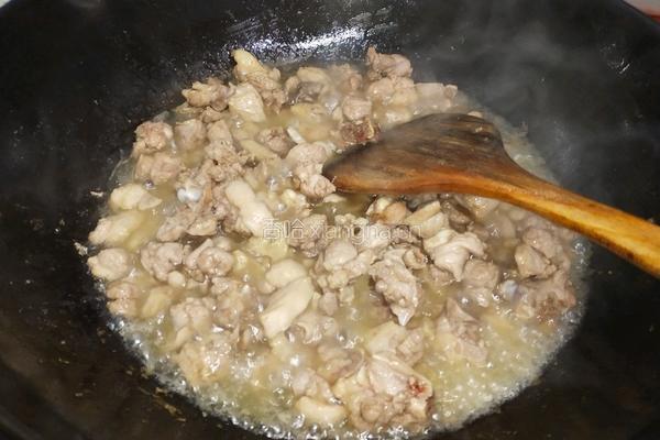 怀化毛豆炒鸭的做法图解4