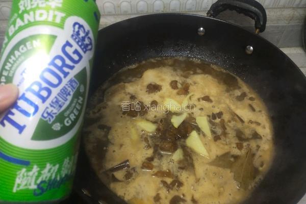 怀化毛豆炒鸭的做法图解6