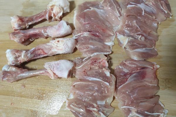 烤鸡腿肉串的做法图解2