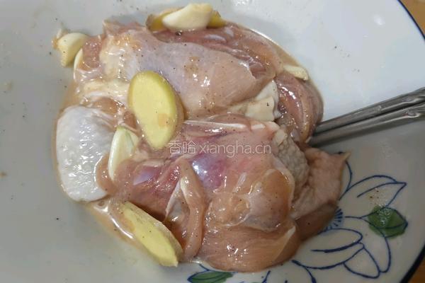 烤鸡腿肉串的做法图解4