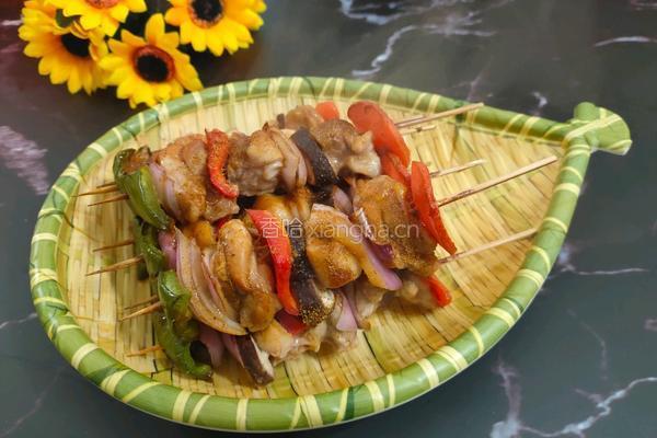烤鸡腿肉串的做法图解19