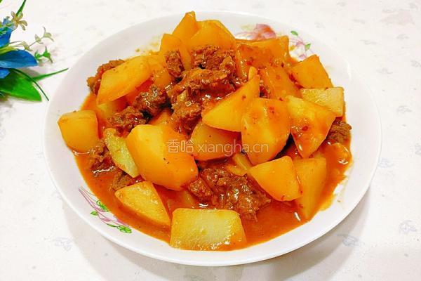 土豆烧牛腱的做法图解15