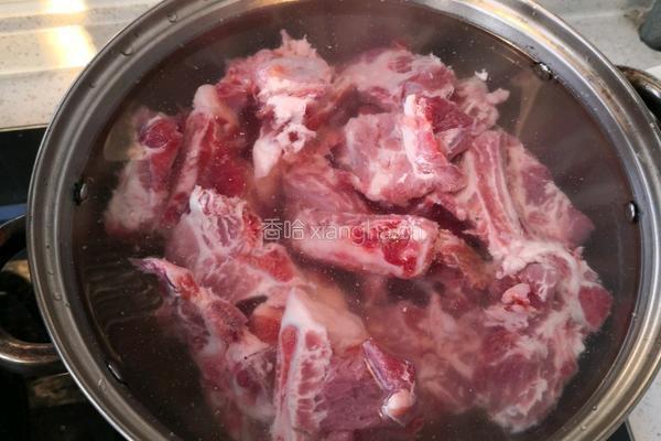 啤酒烧排骨的做法图解1