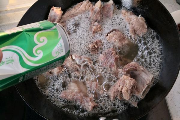 啤酒烧排骨的做法图解4