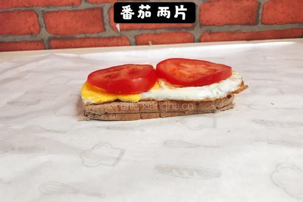 每天一道减脂餐：黑麦三明治的做法图解3