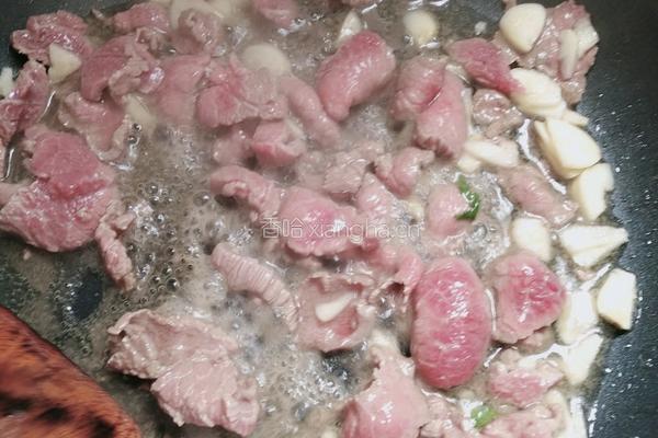 小炒芹菜牛肉的做法图解5