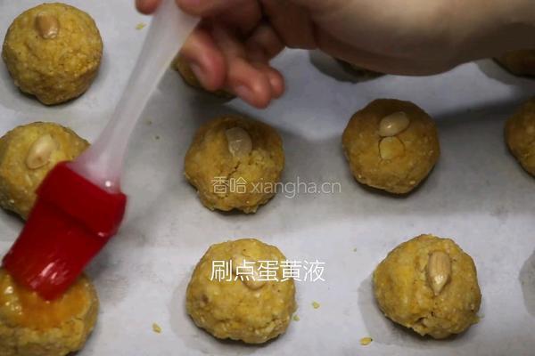 咸蛋黄风味花生酥的做法图解6