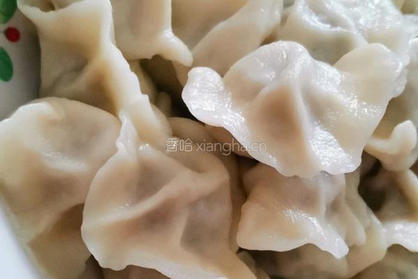 牛肉大葱馅水饺的做法图解8