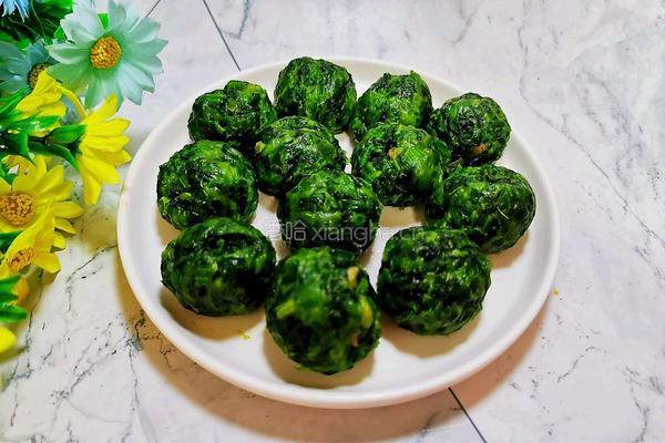 菠菜疙瘩的做法图解11