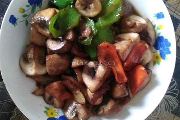 肉炒口蘑