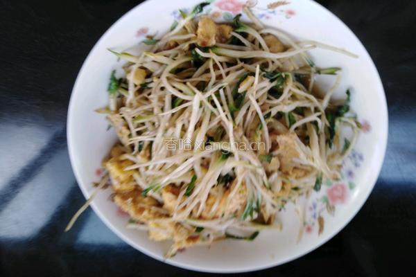 甜韭菜炒鸡蛋之春机的做法图解5