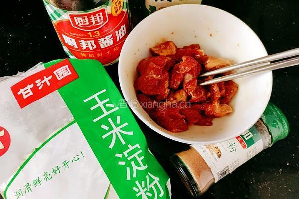 牛腩炒西兰花的做法图解4