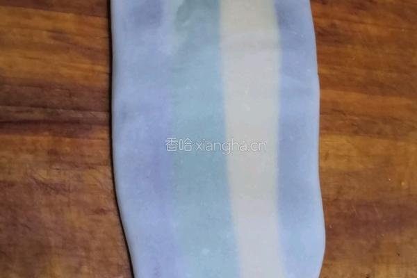 彩虹芋泥蛋黄酥的做法图解9