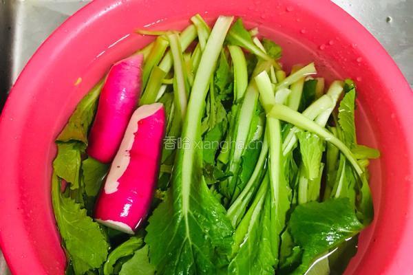 酱拌小白菜的做法图解2