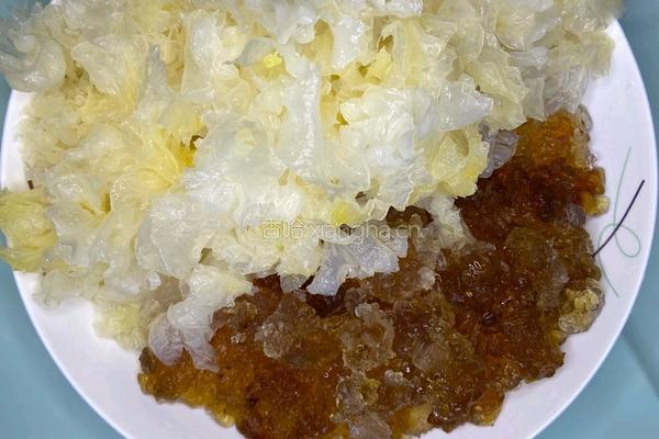 牛奶银耳桃胶莲子羹的做法图解1