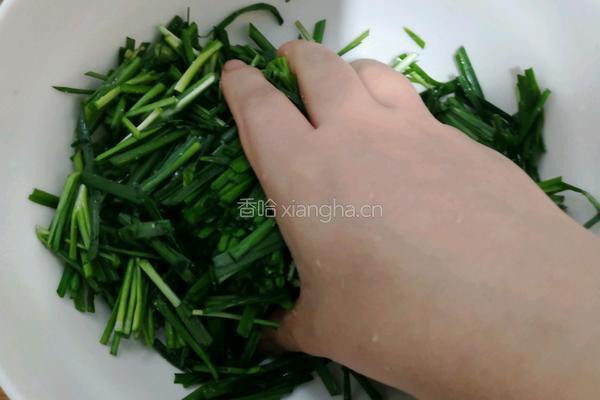 懒人蛋包韭的做法图解4
