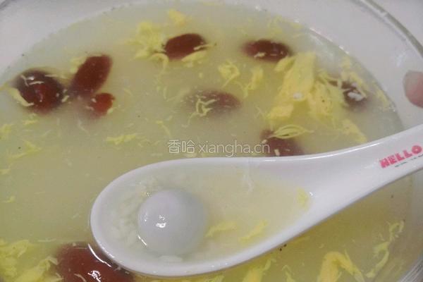 米酒蛋花汤