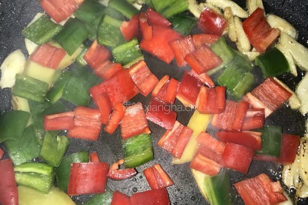 杏鲍菇炒肉片的做法图解7
