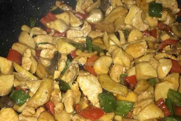 杏鲍菇炒肉片的做法图解10