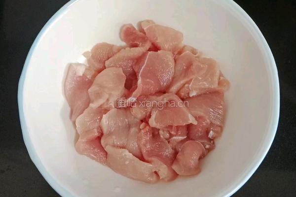 西葫芦炒肉的做法图解1