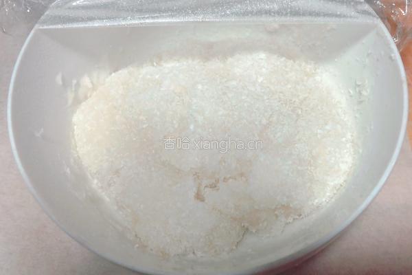 椰香糯米老婆饼的做法图解1