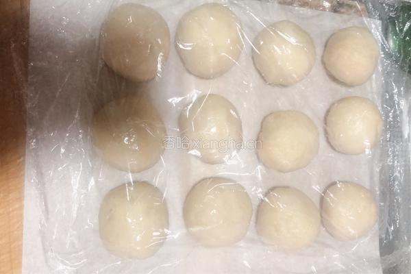 椰香糯米老婆饼的做法图解6