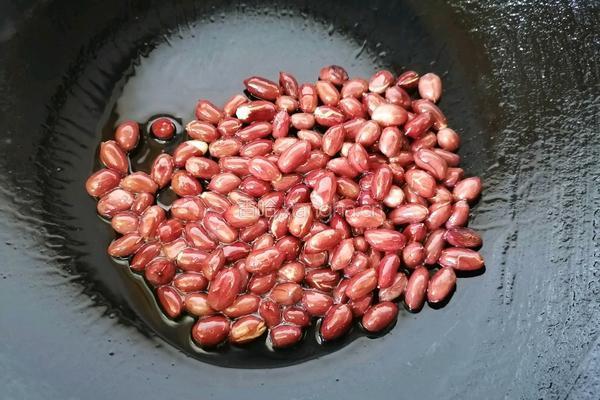菠菜拌花生米的做法图解5
