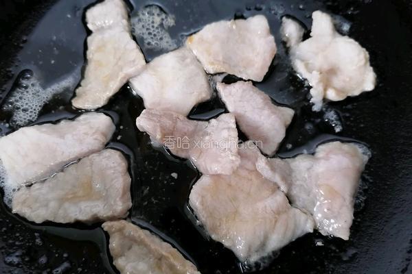 芦笋炒肉片的做法图解6