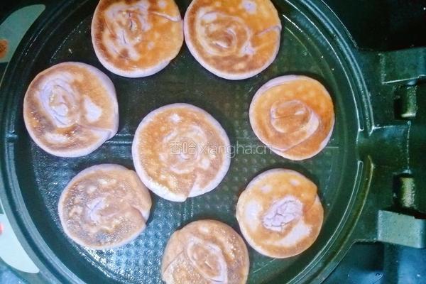发面紫薯饼的做法图解13
