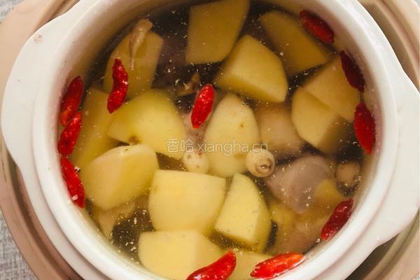 土豆鸡汤的做法图解5