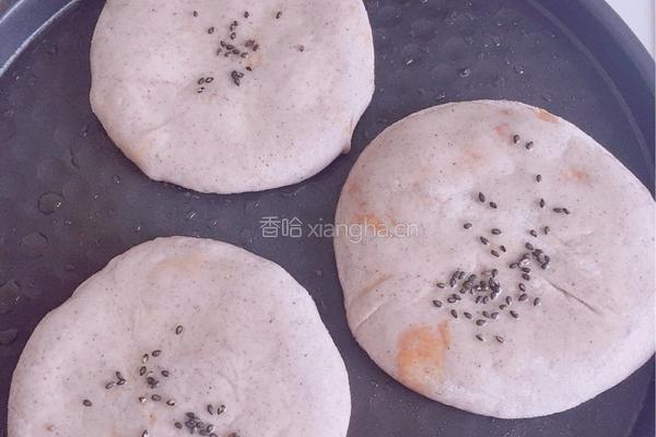 黑米芝麻饼的做法图解7