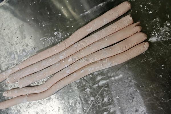 手工彩色芋圆的做法图解9