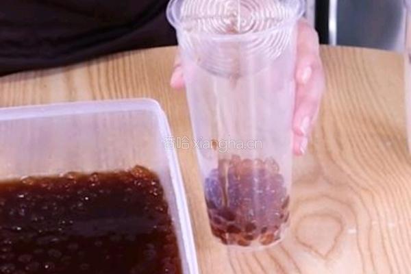 魔芋水晶奶茶的做法图解6