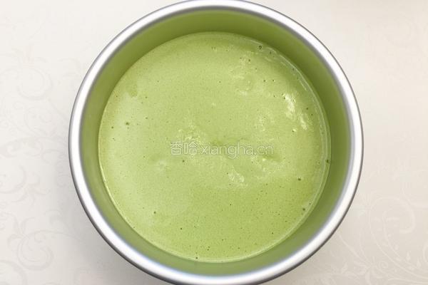 抹茶戚风蛋糕（六寸）的做法图解15