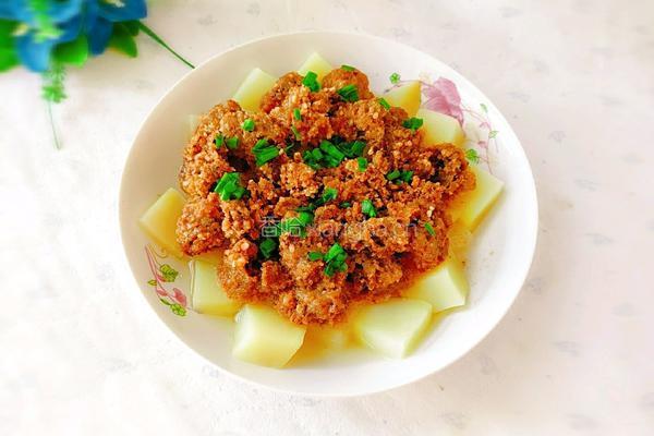 土豆粉蒸牛腱的做法图解13