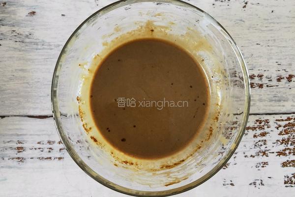 咖啡豆饼干的做法图解2