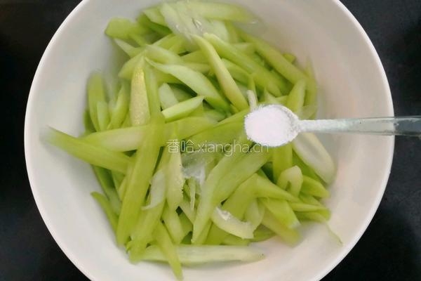 辣炒芥兰的做法图解3