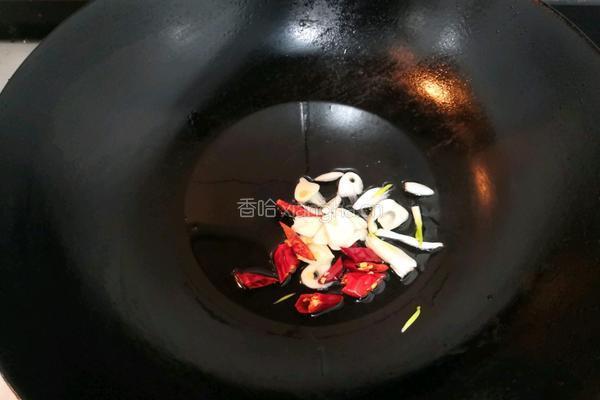 辣炒芥兰的做法图解7