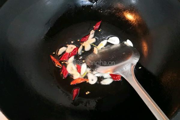 辣炒芥兰的做法图解8
