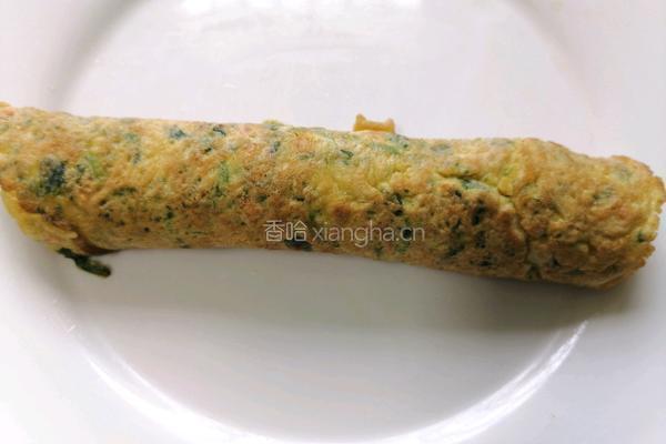 菠菜蛋卷的做法图解10