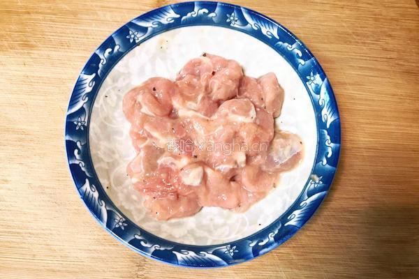 菠萝咕噜肉的做法图解3