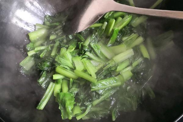 清炒苔菜的做法图解3