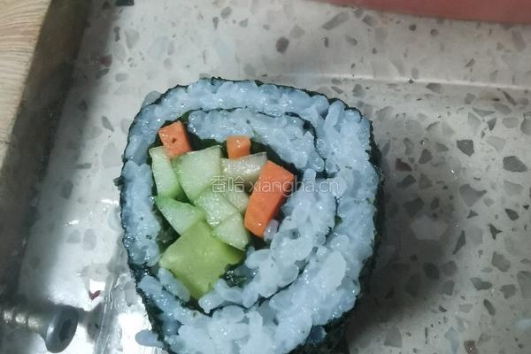 简单快手素寿司的做法图解6