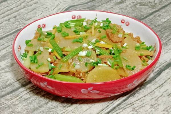 芹菜萝卜炒牛肉的做法图解14
