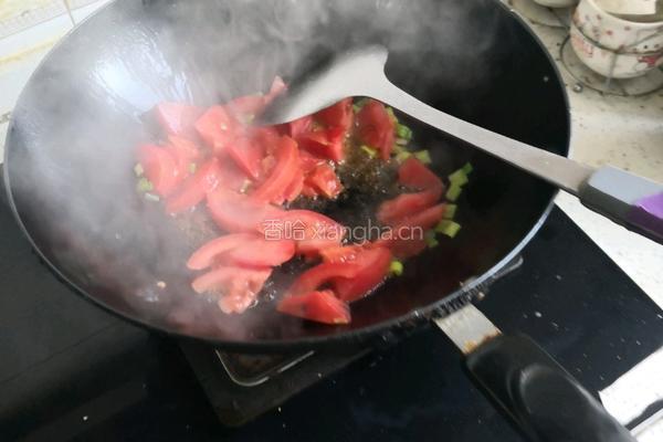 包头菜西红柿的偶遇的做法图解3