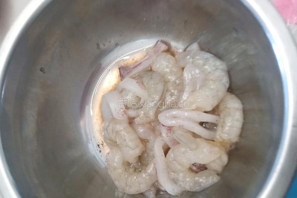 海鲜肉松披萨10寸的做法图解6