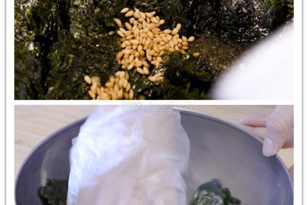 野餐必备！紫菜金枪鱼饭团，一口一个超满足！的做法图解2
