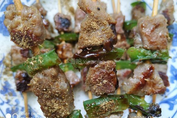 烧烤牛肉串的做法图解5