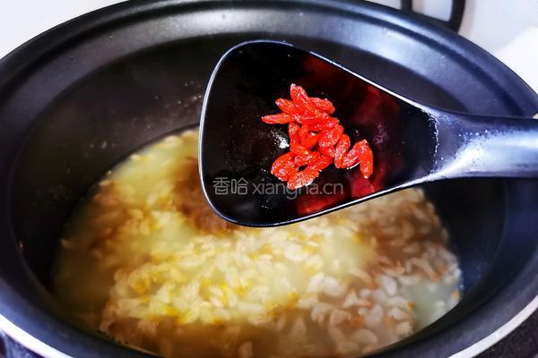 洋槐花小米粥的做法图解9